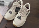斯凯奇（Skechers）女鞋秋冬2025新款厚底增高老爹鞋防滑熊猫鞋轻便休闲鞋运动鞋女 自然色/金色-NTGD 38 /参考常规尺码38.5-39码左右 实拍图