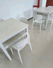 和大人餐椅家用塑料椅子现代简约餐厅饭桌靠背休闲椅北欧洽谈接待餐桌椅 LGF版卡其色 加强加厚破损必赔 实拍图