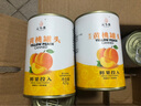 汇尔康 糖水黄桃罐头425g 对开新鲜水果罐头 425gx12罐 实拍图