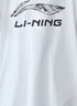 李宁短袖t恤男女同款夏季新品速干圆领T恤舒适透气半袖棉打底衫运动服 白色(100%棉) 2XL 实拍图