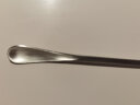 拜杰304不锈钢搅拌勺匙长柄搅拌棒咖啡勺子调料冰勺甜品蜂蜜勺 2只装 实拍图