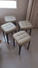 芝华仕（CHEERS） 餐椅 家用凳子现代简约梳妆台实木椅子XJ009高脚凳 四把 48小时发货 晒单实拍图