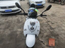 杰帆（JF）燃油小龟125cc踏板摩托车可上牌助力车男女款助力车街车小摩托车 白色 国四电喷版（可上牌） 实拍图