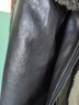 凯撒真皮皮衣男秋冬海宁皮衣皮毛一体水貂内胆真皮夹克皮草冬装外套男 黑色 180/2XL 适合体重145-160斤 实拍图