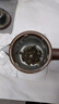 顶壶deskpot无杆玻璃内胆飘逸杯磁吸泡茶壶茶水分离懒人泡茶神器耐高温冲茶壶 磁吸滑动泡茶壶 透灰短嘴款 750ml 实拍图
