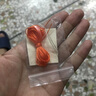 宝卡伊天然黄水晶吊坠925银镶高品金橘色黄水晶项链送女友送妈妈礼物 约2-3g黄水晶925银时尚扣款 实拍图