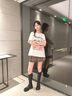 ZHR长筒靴女冬季不过膝长靴包腿藏肉骑士靴女显瘦显腿长厚底褶皱女靴 黑色（短绒款-BL315A） 37 实拍图