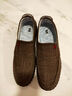 鮟鱇 潮流男鞋休闲鞋爸爸鞋老北京布鞋防滑透气软底AK33355 咖色 44  实拍图