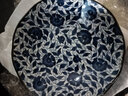 美浓烧 日本进口陶瓷盘子创意餐具日式菜盘碟子家用饺子寿司深盘水果盘 蓝华 21.0CM*5.0CM 8英寸 实拍图