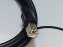 秋叶原（CHOSEAL） Type-C高速打印机线  USB-C方口打印数据内录线 适用爱普生惠普HP佳能打印机连接线 1米 QS5323T1 实拍图