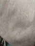 上海故事新款纯色100%羊毛围巾女冬季韩版长款双面羊绒围脖披肩送礼礼盒装  暗粉白色 晒单实拍图