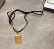 中鑫珠宝生日礼物黄金算盘足金999.9吊坠男女款结婚送宝宝金项链坠子 【现货】4g 实拍图