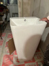 阪上BSTO一体立柱盆高温陶瓷洗手盆落地式洗脸盆连体柱盆洗手台 TO-65 配置A-搭配陶瓷下水器 实拍图