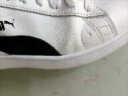 彪马（PUMA）男鞋女鞋 春季新款运动鞋简约时尚小白鞋皮面情侣低帮轻便休闲鞋 经典黑白配色/简约时尚 40 (内长255mm) 实拍图