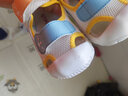 卡特兔儿童凉鞋夏季户外驱蚊童鞋儿童学步鞋男女宝宝网面婴童软底凉鞋子 白蓝 24 内长14.5cm  脚长13.6-14.2 实拍图