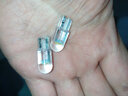 燃创高亮透镜T10 led小插泡 12V汽车通用示宽灯W5W改装小灯泡牌照灯 黄色 4颗装 实拍图