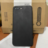 Dumi苹果8plus手机壳7plus液态硅胶壳新款se2全包防摔软壳iphone7保护套8男女款 7p/8p 5.5寸【黑色】-送钢化膜 实拍图