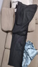 罗蒙抗皱免烫西裤男士高腰宽松休闲商务西装长裤休闲裤直筒爸爸装裤子 实拍图