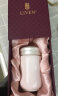 乾唐轩活瓷杯 【专柜同款】小快乐网红高颜值水杯女生创意礼品陶瓷杯子 粉红白盖 礼盒包装 带杯套 实拍图