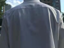 培罗蒙竹纤维男士长袖衬衫免烫抗皱男装商务休闲轻正装结婚礼衬衣男 白色 39 实拍图