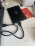 黑甲虫 (KINGIDISK) 500G USB3.0 移动硬盘 SLIM系列 2.5英寸 子夜黑 9.5mm金属纤薄 抗震抗压 SLIM500 实拍图