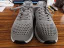 骆驼（CAMEL）男鞋 春夏户外休闲鞋舒适透气网面情侣运动休闲网鞋轻质 A922303150 灰/白男款 43 实拍图