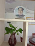 怀东毛主席摆像水晶现代家居摆件客厅书房装饰办公室画像头像桌面摆饰 单面加厚16.5厘米高老年款 实拍图