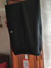 李宁加绒运动裤男秋冬季加厚保暖裤子男款直筒宽松卫裤棉裤男士休闲裤 【加绒】黑色-直筒拉链口袋 S /165（90-109斤） 实拍图