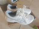 亚瑟士ASICS女鞋舒适透气跑步鞋缓震回弹跑鞋运动鞋 GEL-CONTEND 4 白色/灰色 39 实拍图