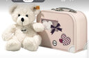Steiff泰迪熊乐天手提箱礼品套装娃娃毛绒玩具玩偶公仔抱枕生日礼物礼盒 实拍图
