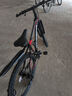 飞鸽山地自行车成年人男女变速轻便双碟刹学生青少年越野赛车山地车 黑红色 辐条轮 适合175-195cm 27.5英寸 24速顶配 实拍图