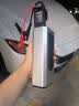 汽车应急强启动电源搭电宝神器12v24v电瓶线专用车载充气泵一体机 黑【启动+充气】配防反接智能夹 送100W车载充电器 实拍图