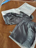 帛米图（BOMITU）冰丝裤子男夏季薄款休闲长裤潮流百搭男士工装宽松束脚速干九分裤 束脚深灰＋束脚深灰 XL 125-145斤 实拍图