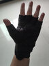 摩多狼摩托车手套真皮防风防摔舒适越野机车骑行骑士装备 半指短款[柔软真羊皮]网眼透气 XL[双指触屏灵敏] 实拍图