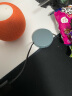 绯狐 创意便携式耳机线数据线收纳盒 防缠绕多功能盘线器 迷你便携绕线扣包 蓝色 实拍图