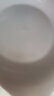 洁雅杰陶瓷盘家用白瓷盘子8.5英寸中式方形深盘菜盘汤盘微波炉可用4只装 实拍图