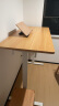 乐歌电动升降电脑桌电竞升降书桌办公学习桌子E2原木色1.4m 实拍图