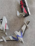 灵动创想（LDCX）男孩儿童玩具生日礼物机甲组装变形合体金刚飞行六合体戴拿奥特曼 实拍图