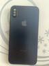 新爵 苹果x手机壳磨砂玻璃iphone xs max xr抗指纹镜头全包硅胶防摔超薄轻薄直角边 苹果xsmax【石墨黑】磨砂玻璃 实拍图