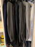 FULL MONTY羊毛西服套装男高档修身轻商务西装套装职业正装结婚礼服 藏青色1207（偏深藏青色） 46 实拍图
