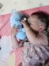 布丁果BUDINGGUO蓝色小熊月亮拉线八音盒毛绒玩具男孩女孩宝宝婴儿助眠玩具 实拍图