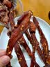 蜜禾风干鸡胸肉干肉脯肉条高蛋白饱腹零食减低肥人吃即食健身休闲食品 风干鸡肉五香味250g 实拍图