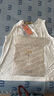 美标商场同款女100%桑蚕丝背心春夏真丝打底可外穿双面修身显瘦基础秋 白色 2XL (175/96A) 实拍图