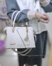 袋鼠（KANGAROO）女包包2023女包秋冬新款时尚中年百搭手提包大容量单肩包 白色 晒单实拍图