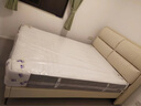 芝华仕（CHEERS）五星皮床双人床现代简约主卧婚床储物真皮床卧室皮艺床芝华士C078 米白色-高脚床+D026护脊升级垫-1.5M 延期发货（详询客服） 实拍图