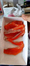 【顺丰】三文鱼刺身新鲜中段400g现切新鲜冷冻正宗新疆虹鳟生鱼片 200尝鲜装（量少不推荐） 实拍图