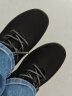 京东京造【Air strike超轻二代】男士运动休闲鞋透气软底网面鞋黑色39 实拍图