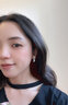 GCKK树叶珍珠耳环女新款甜美仙气耳坠小众百搭高级感耳饰生日礼物 树叶珍珠耳环蓝色耳针 实拍图