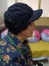 677888【羊毛手工编织】帽子女秋冬季保暖骑车毛线帽加绒防风护耳 黑色 弹力均码 实拍图