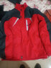保罗歌仕顿外套男士装秋冬季款加绒加厚劳保大码服宽松防寒保暖登山仿冲锋衣 20210/FGT888红色 2XL 实拍图
